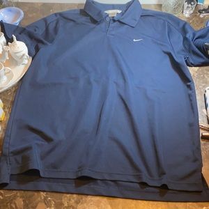 Nike Golf Polo Shirt-Navy XL - EUC